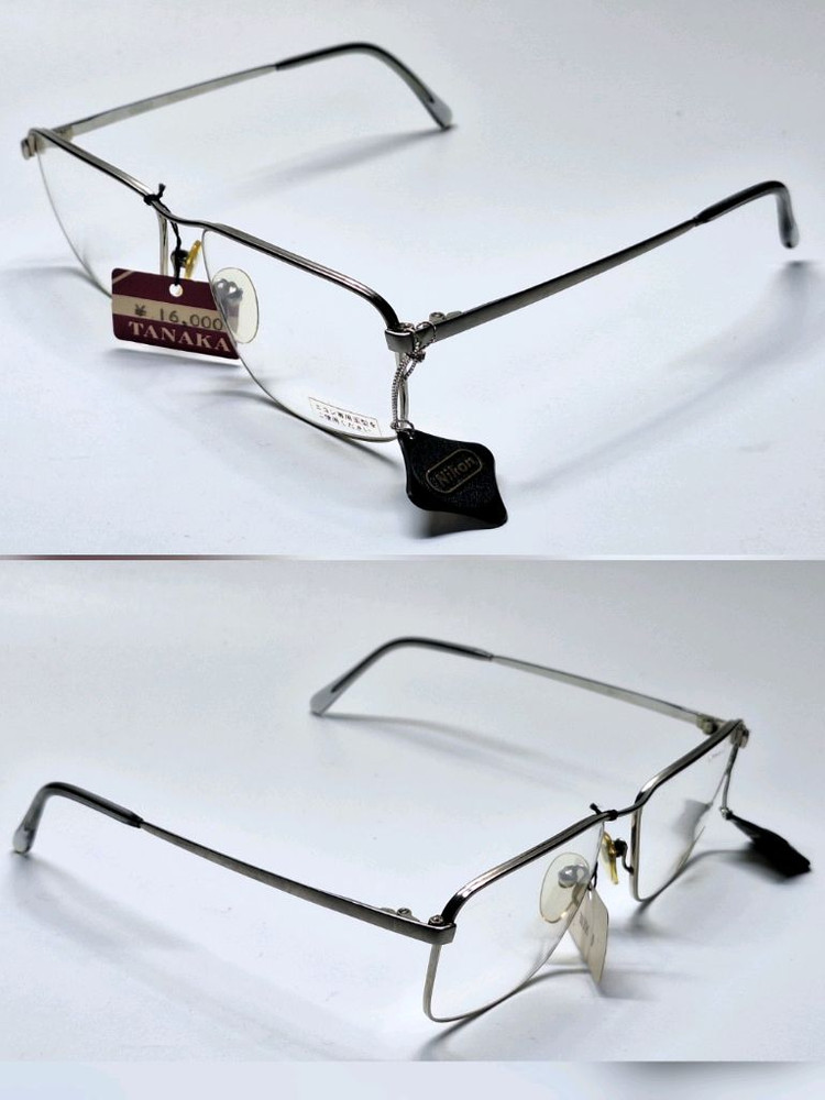 80s 일본 빈티지 데드스톡 미사용/니콘 FB911 안경테 54mm/클래식 레트로 비즈니스 복고 수입 패션 아이웨어 이미지