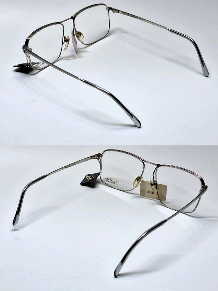 80s 일본 빈티지 데드스톡 미사용/니콘 FB911 안경테 54mm/클래식 레트로 비즈니스 복고 수입 패션 아이웨어 이미지