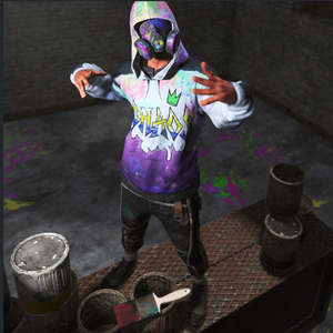 배그 컬러풀 스킨 풀 세트 코드 이미지