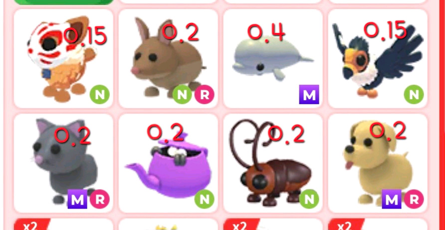 입양하세요 커먼등급 네온,메가 능펫정리 이미지