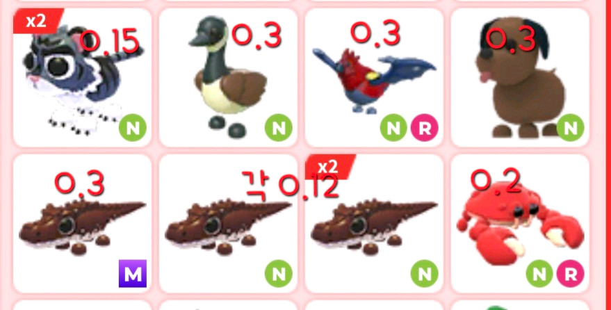 입양하세요 언커먼등급 네온,메가 능펫 정리 이미지