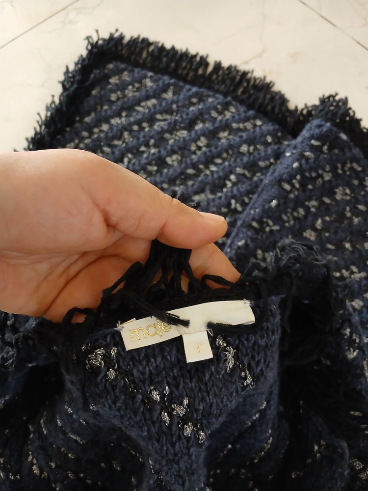 마쥬 롱니트 가디건 이미지