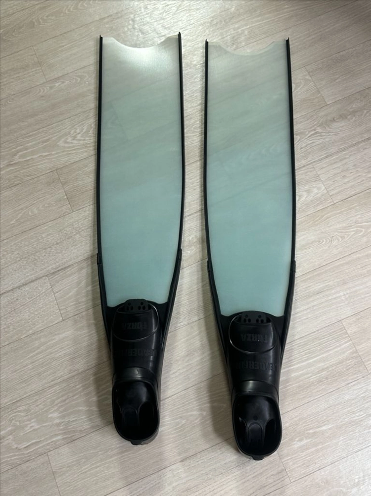 (미사용) 리더핀 ICE 롱핀 39-40 / 프리다이빙 입문용 이미지