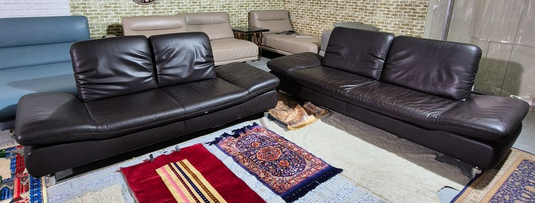 독일 코이노 리볼리 전체천연가죽 3인용,2인용 소파(개당85만원) 이미지