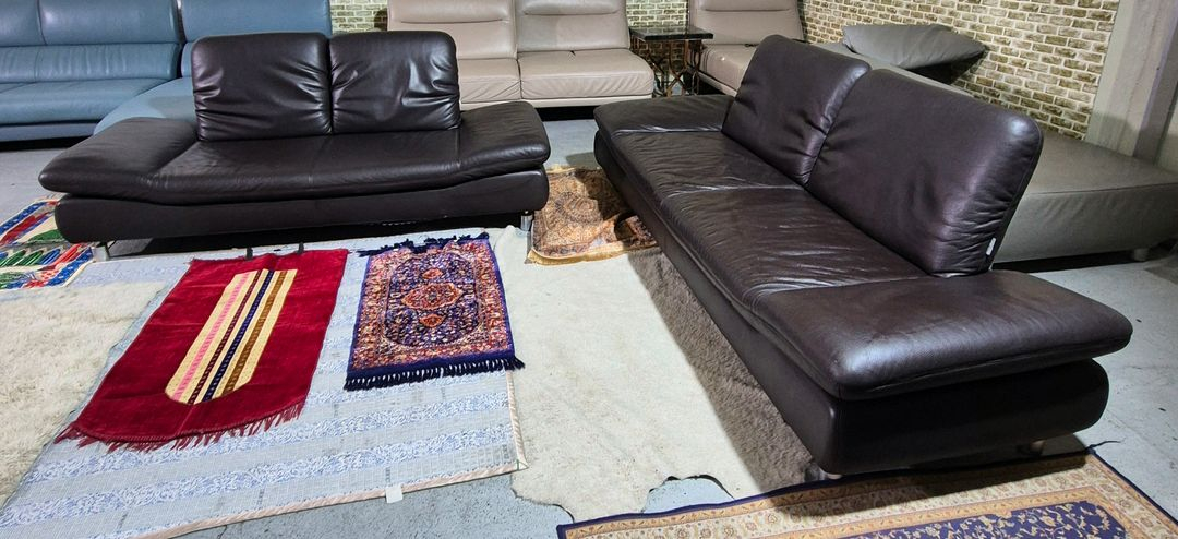 독일 코이노 리볼리 전체천연가죽 3인용,2인용 소파(개당85만원) 이미지