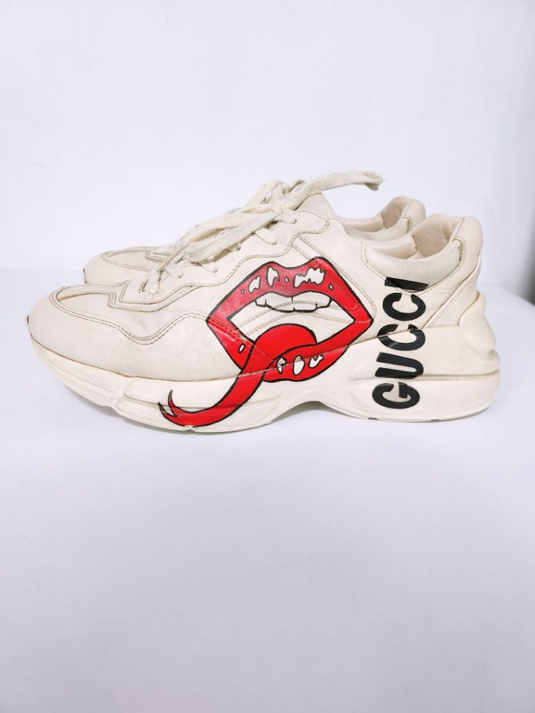 구찌 라이톤 더티 립로고 남성 스니커즈 7/260 이미지