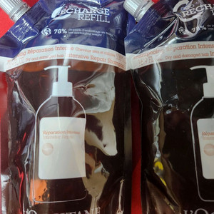 록시땅 인텐시브 리페어 샴푸 리필 500ml 각 개당 미개봉 이미지