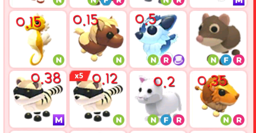 입양하세요 레어 등급 네온,메가 능펫 정리~ 이미지