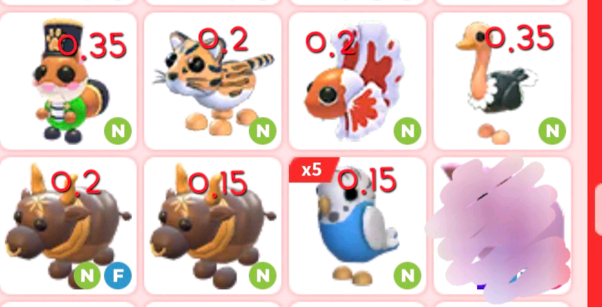 입양하세요 레어 등급 네온,메가 능펫 정리~ 이미지