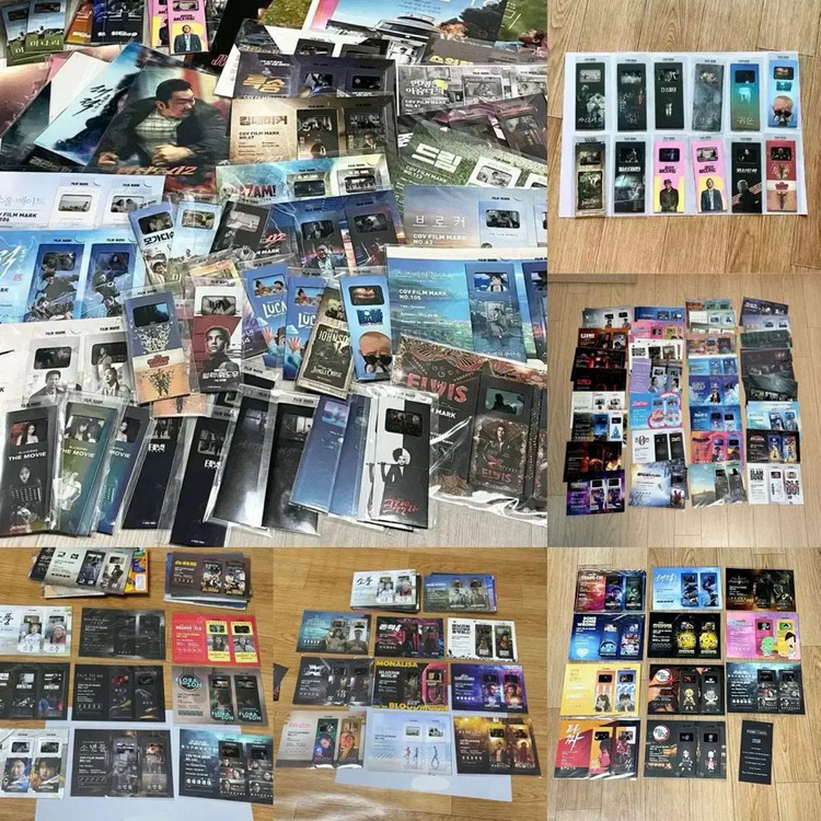 테넷 오리지널티켓 2종일괄 원더우먼 뮬란 오티 크리스토퍼놀란디즈니영화굿즈 이미지