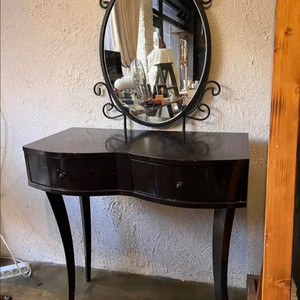 엔틱 화장대 콘솔 이미지