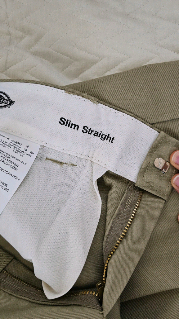 디키즈 873 (30 * 32) (블랙 & 카키) 이미지