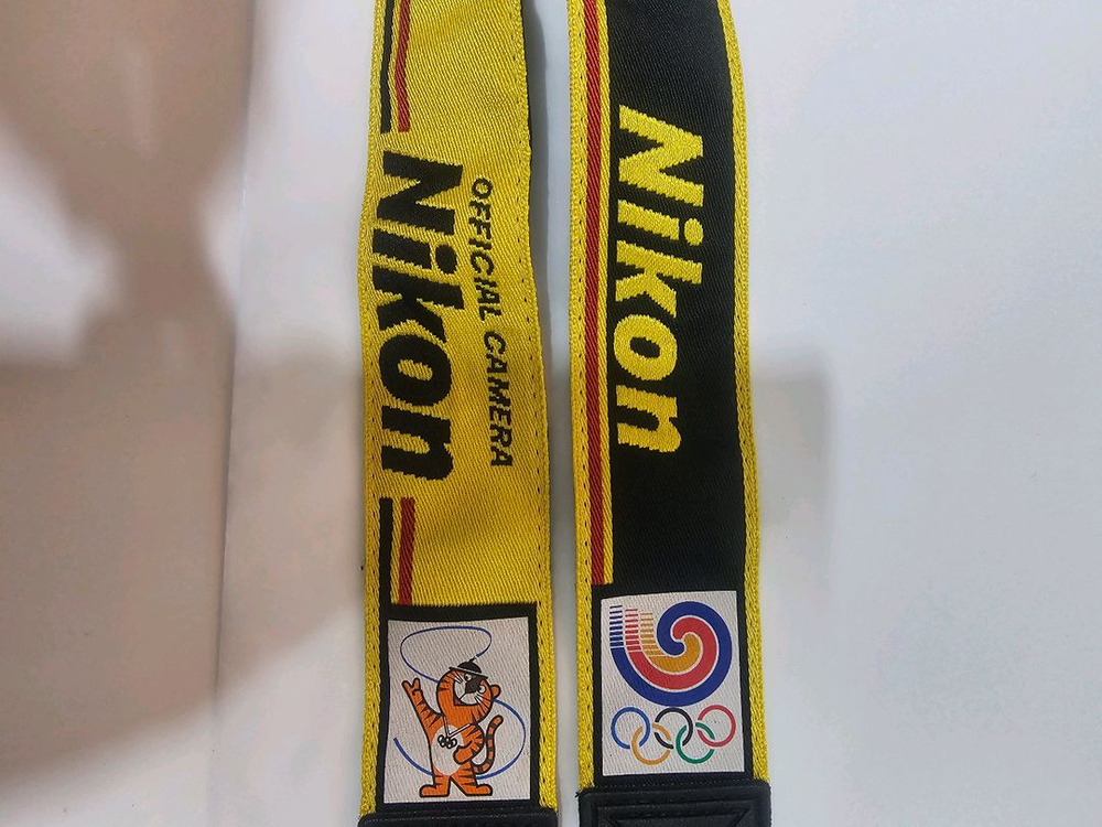 [시착 새제품]니콘 호돌이 스트랩 (니콘 88올림픽 기념 호돌이 스트랩) 이미지