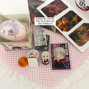 귀멸의 칼날 우즈이 텐겐 오네무탄 스와라세타이 피규어 가챠 스테이터스 아크릴 사쿠라 모찌 벚꽃떡 누이 인형 이미지