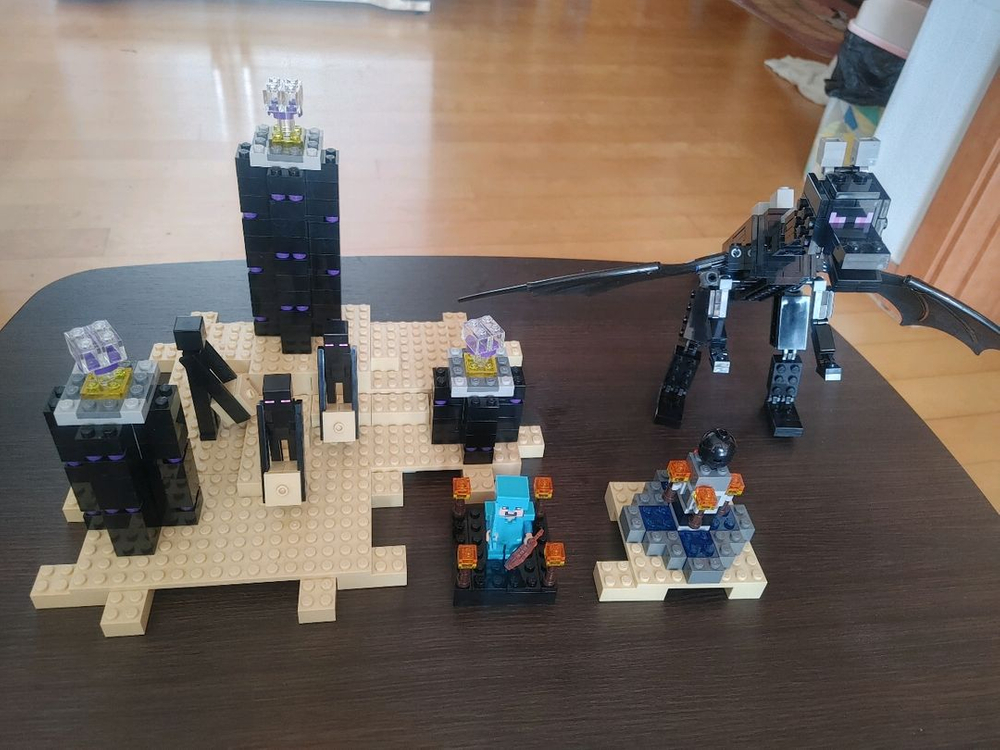 (중고)(정품) 레고 21117 마인크래프트 엔더드래곤 팝니다. 이미지