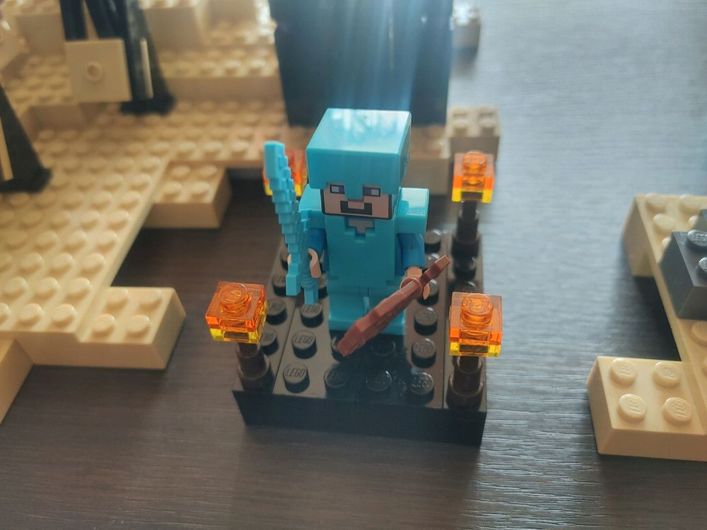 (중고)(정품) 레고 21117 마인크래프트 엔더드래곤 팝니다. 이미지