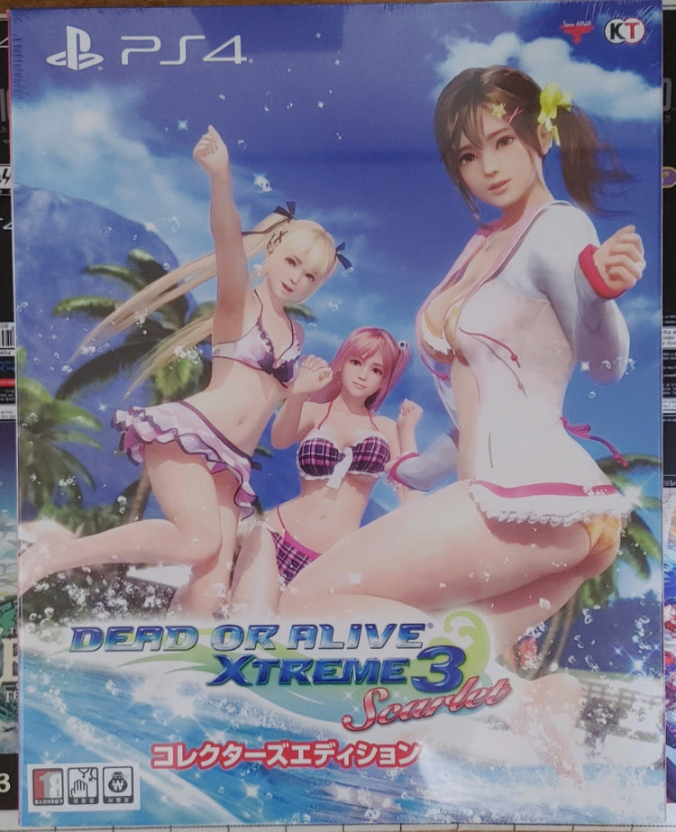 (미개봉)PS4데드 오어 얼라이브 익스트림3 포츈+스칼렛 컬렉터즈 팝니다!! 이미지