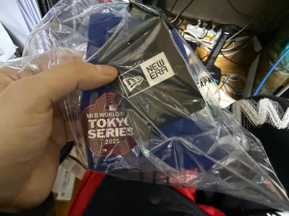 [새상품] MLB 시카고 컵스 도쿄 시리즈 어센틱 사이즈캡 라이트 로얄 이미지