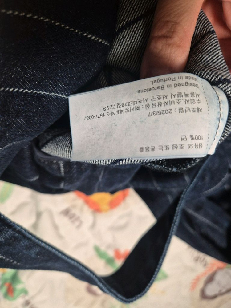 보보쇼즈 멜빵바지 25ss 택만뗀 새상품 이미지