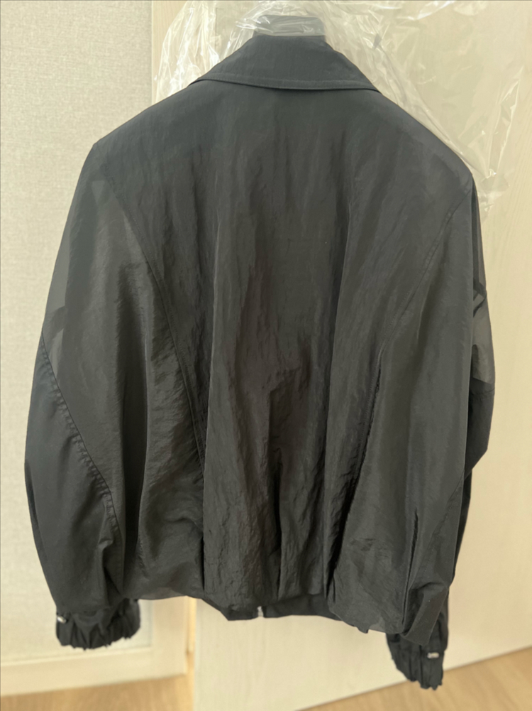 한섬 타임 텍스처 블록 드로우스트링 점퍼 55 랑방 마인 더캐시미어 이미지