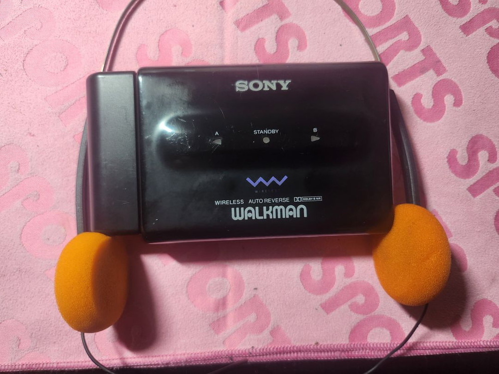 소니 WM-805 정상 작동 워크맨 카세트 플레이어 이미지