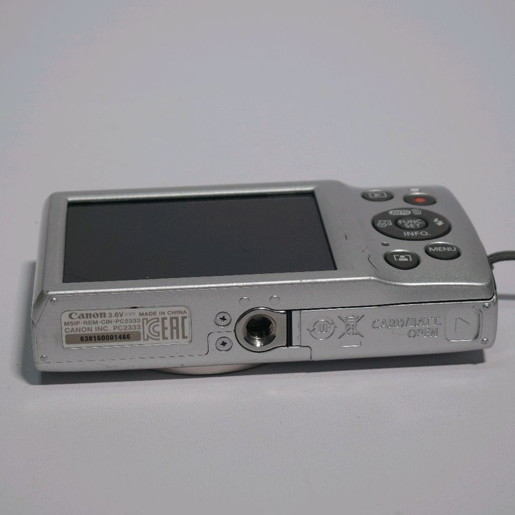 캐논 익서스 IXUS 185 실버 디지털카메라 이미지