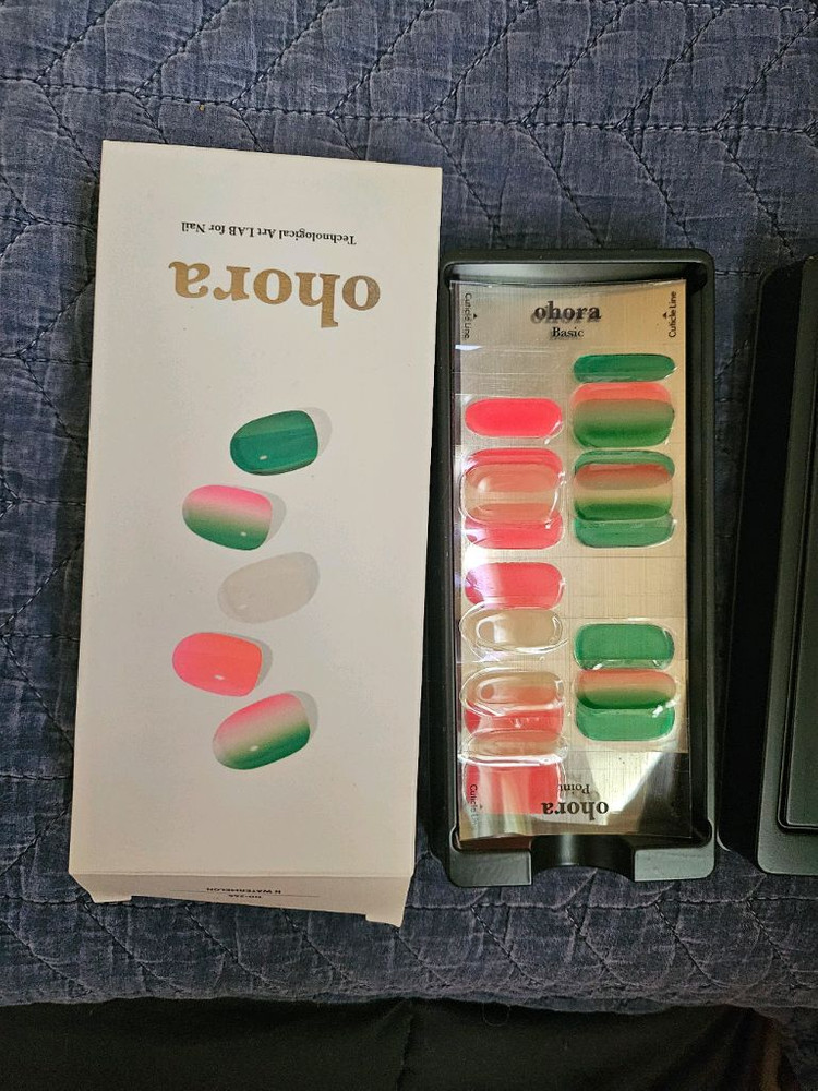 오호라 젤 네일스티커 이미지
