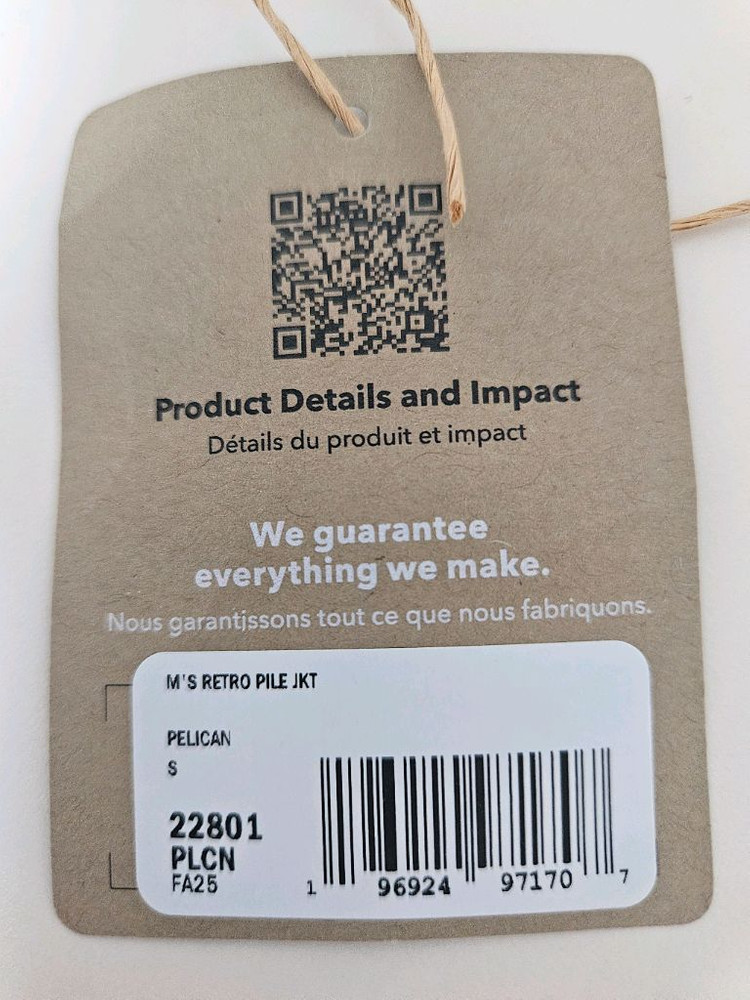 파타고니아 레트로 파일 자켓 이미지