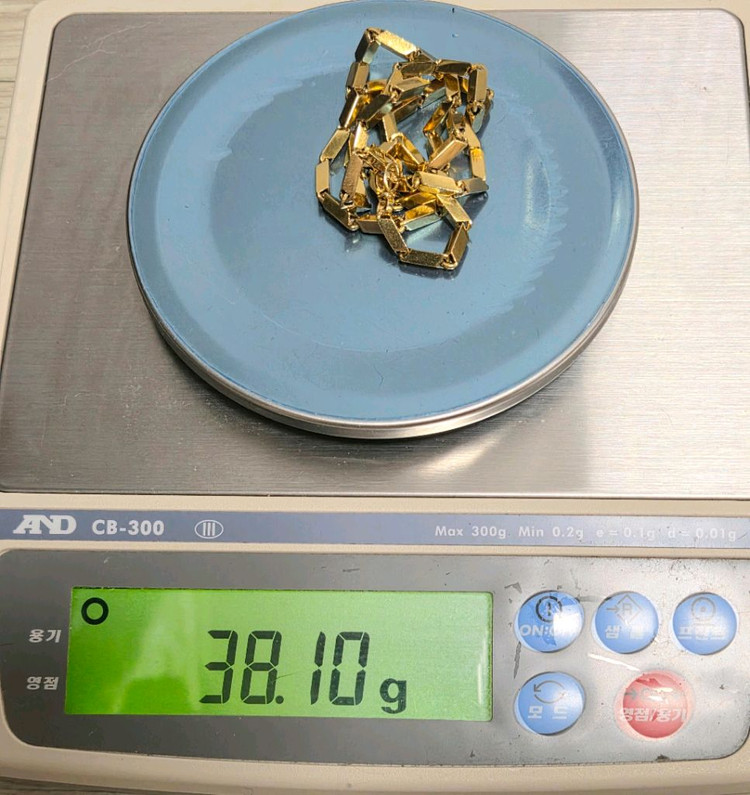 18k목걸이,대나무목걸이,체인목걸이,남성목걸이,금목걸이 이미지