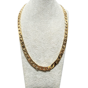 18k목걸이,체인목걸이,남성목걸이,사각체인목걸이 이미지