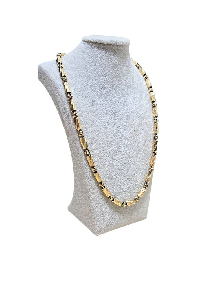 18k목걸이,체인목걸이,대나무목걸이,남성목걸이 이미지