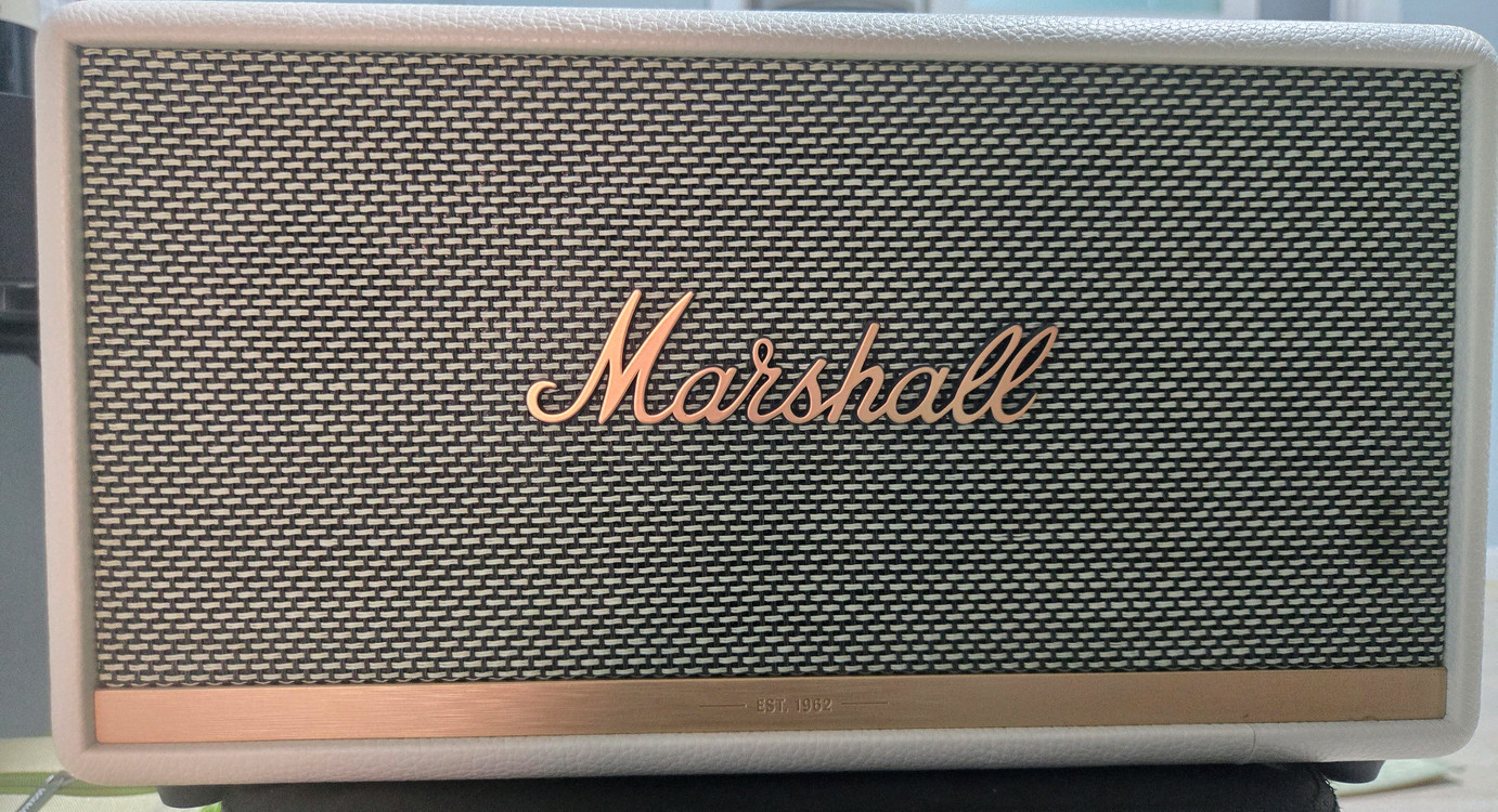 마샬 스탠모어2 화이트 블루투스 스피커 이미지