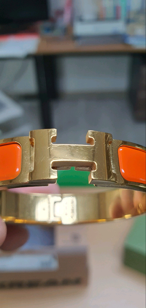 에르메스 클릭아슈pm 팔찌 정품A급(감정O)구찌프라다루이비통디올고야드샤넬셀린느보테가생로랑발렌시아가버버리가방 이미지