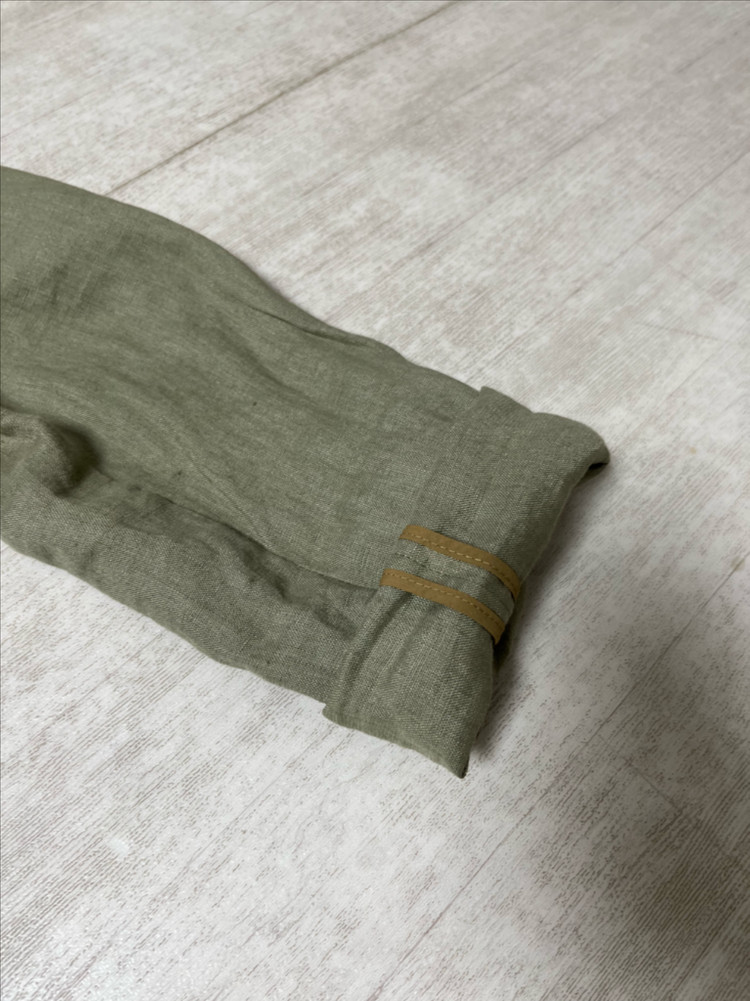 시리즈 series 린넨 카키 자켓 100 이미지