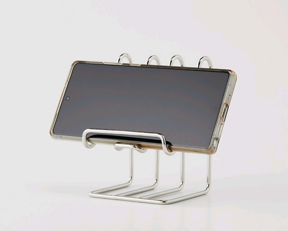 휴대폰 거치대 이랜드 모던하우스 스테인레스 소재 이미지