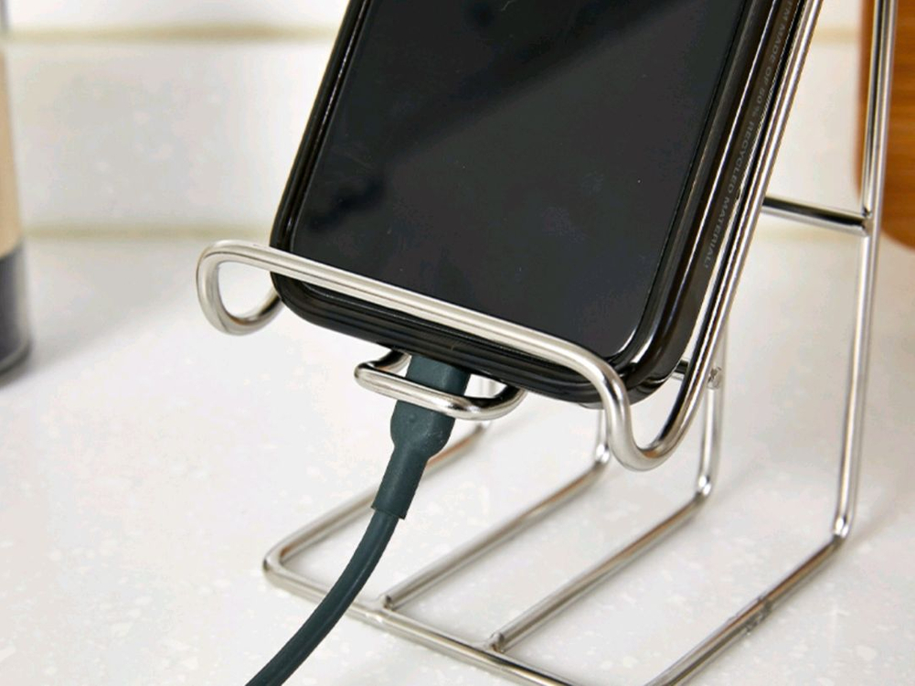 휴대폰 거치대 이랜드 모던하우스 스테인레스 소재 이미지