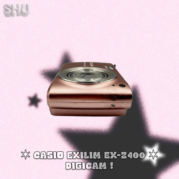 카시오 엑슬림 EX-Z400 빈티지 디카 핑크 이미지