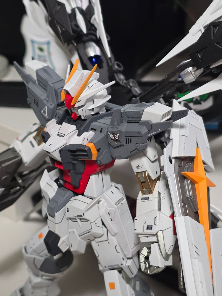 MG EX임펄스 건담+ 메뉴버 스트라이커 도색작 판매합니다. 건담/건프라/프라모델 이미지