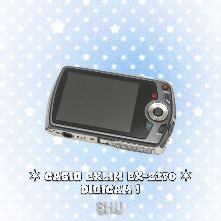 카시오 엑슬림 EX-Z370 빈티지 디카 실버 이미지