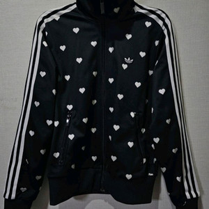 아디다스 여자 하트 도트 트랙탑 져지집업 95~100 이미지
