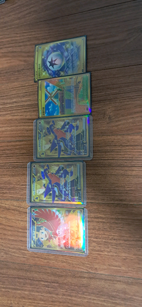 [최종가격]포켓몬카드 일괄판매(개별X) 명탐정피카츄 마리의오롱털 가디안 릴리에 디안시 망나뇽 sar sr ur ma 이미지