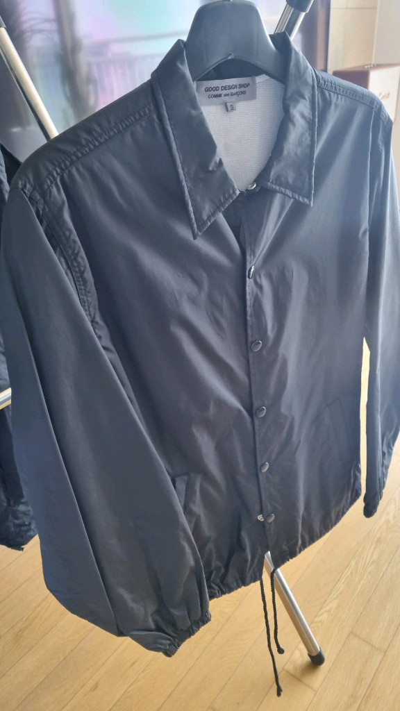 꼼데가르송 CDG 코치 자켓 바람막이 블랙 S 이미지