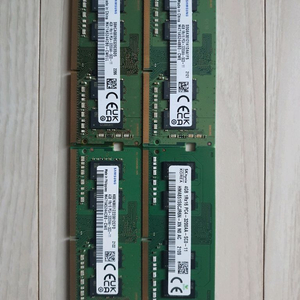 삼성 SK ddr4 4gb pc4-3200 노트북 램 메모리 4g 이미지