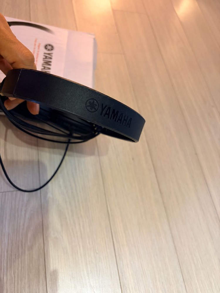 야마하 디지털피아노 헤드셋 블랙 HPH-50B 정품 작동이상무 이미지