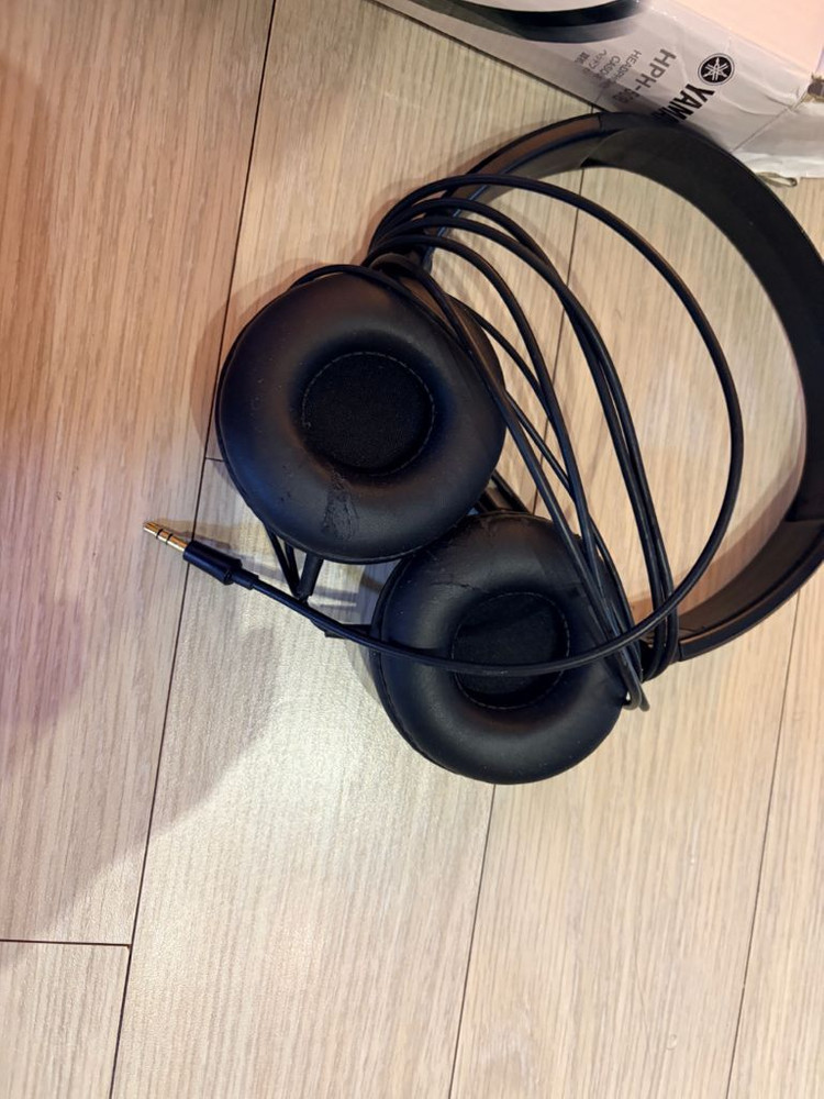 야마하 디지털피아노 헤드셋 블랙 HPH-50B 정품 작동이상무 이미지