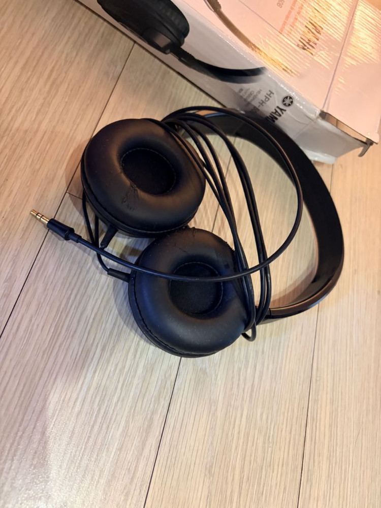야마하 디지털피아노 헤드셋 블랙 HPH-50B 정품 작동이상무 이미지