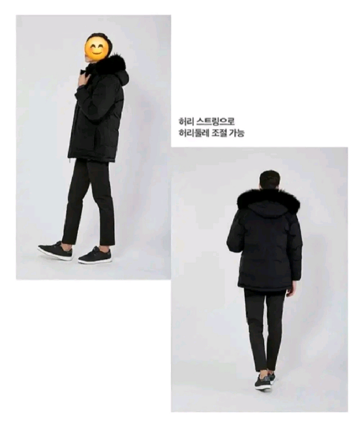 (새제품)K2패딩 고스트 고어텍스 방수,방풍 야상패딩 구스다운 블랙95(실측95~날씬100) 이미지
