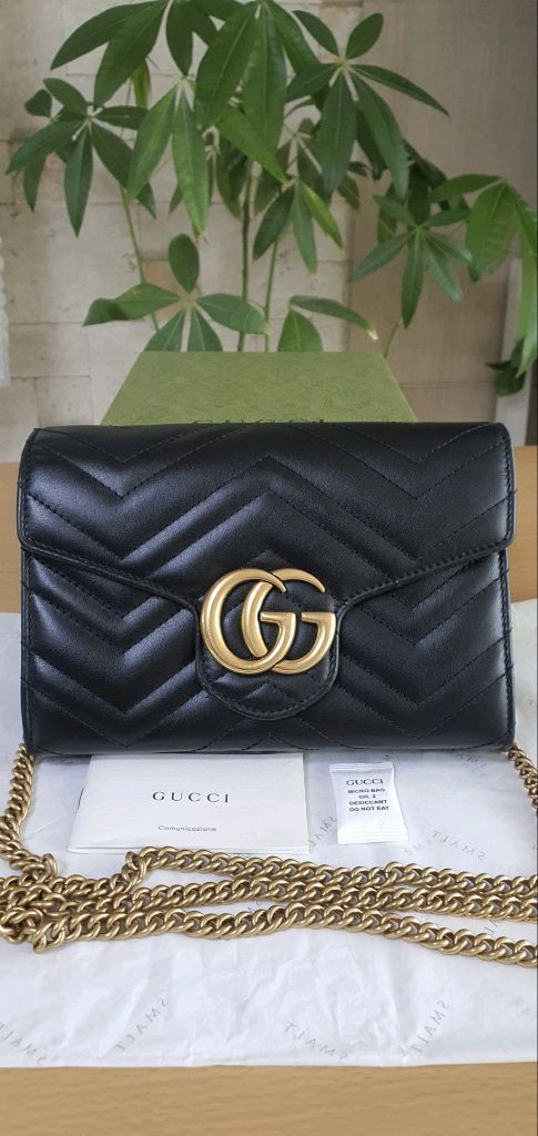 구찌 마몽 마틀라세 크로스백/숄더백 정품S급(감정O)구찌프라다루이비통디올고야드샤넬셀린느보테가생로랑발렌시아가버버리가방 이미지