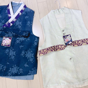 남성한복배자 2개 드립니다 이미지