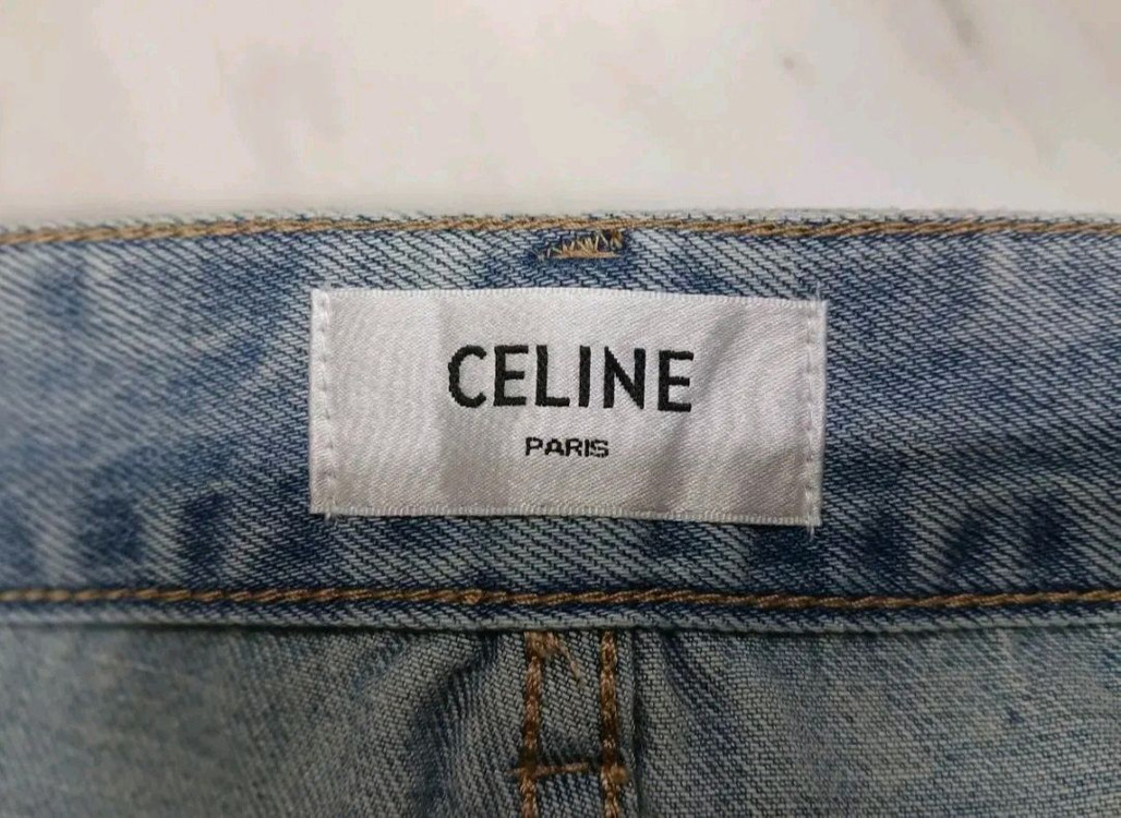 [새상품급 여성용] 셀린느 데님 청 반바지 S 160/64A 사이즈 루이비통 샤넬 구찌 펜디 프라다 에르메스 디올 이미지